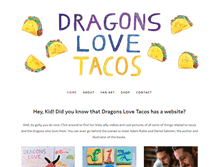Tablet Screenshot of dragonslovetacos.com